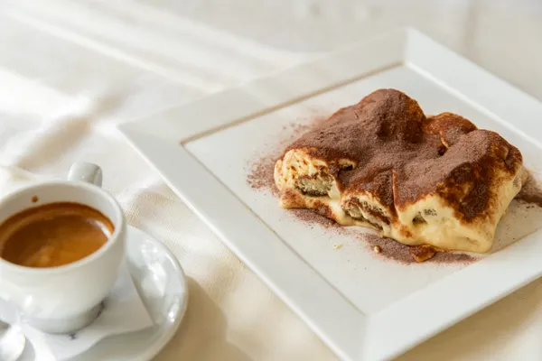 Hausgemachtes Tiramisu im Grotto Reale Zürich